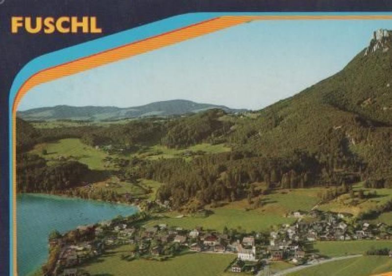 Ansichtskarte Österreich - Fuschl am See bei Salzburg - 1987 aus der Kategorie Fuschl