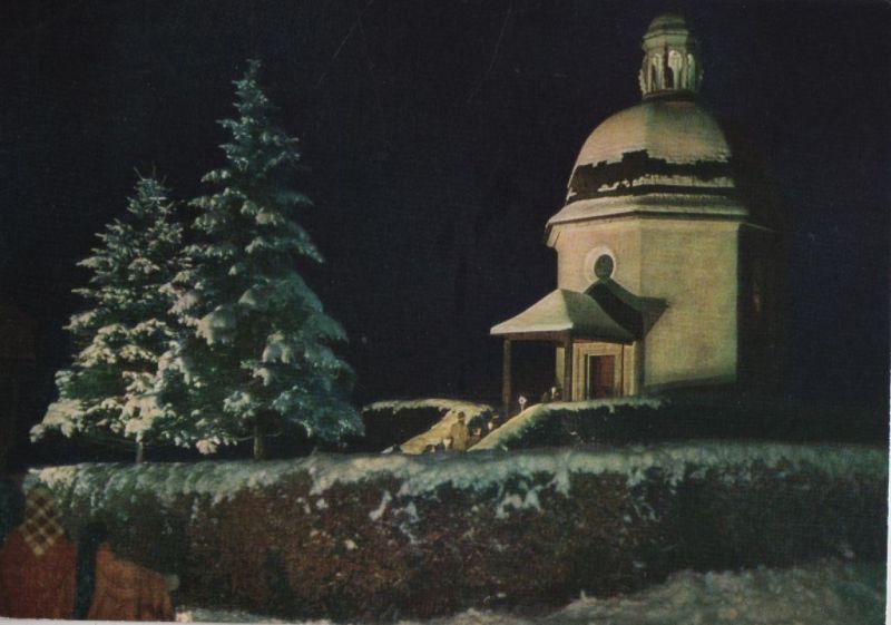 Ansichtskarte Österreich - Oberndorf bei Salzburg - Gedächtniskapelle - ca. 1980 aus der Kategorie Oberndorf