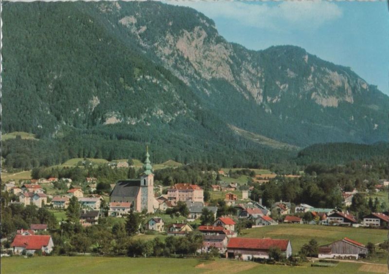 Ansichtskarte Österreich - Großgmain - mit Untersberg - ca. 1980 aus der Kategorie Großgmain