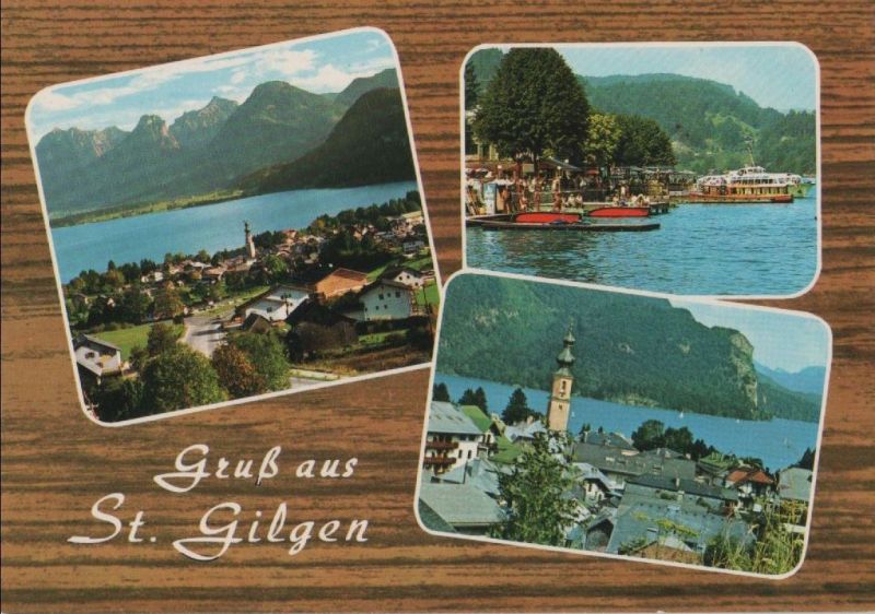 Ansichtskarte Österreich - Sankt Gilgen - ca. 1980 aus der Kategorie St. Gilgen