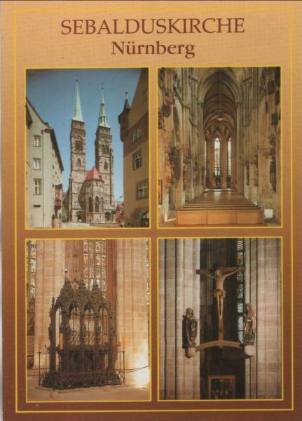 Ansichtskarte Nürnberg - Sebalduskirche aus der Kategorie Nürnberg
