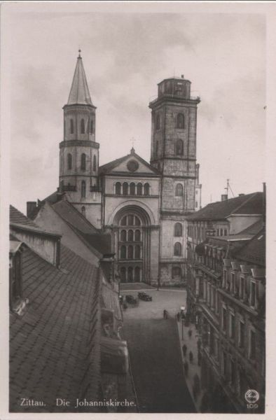 Ansichtskarte Zittau - Johanniskirche aus der Kategorie Zittau
