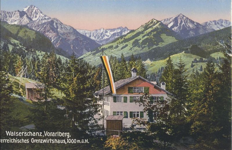 Ansichtskarte Vorarlberg - Österreich - Walserschnaz aus der Kategorie Vorarlberg