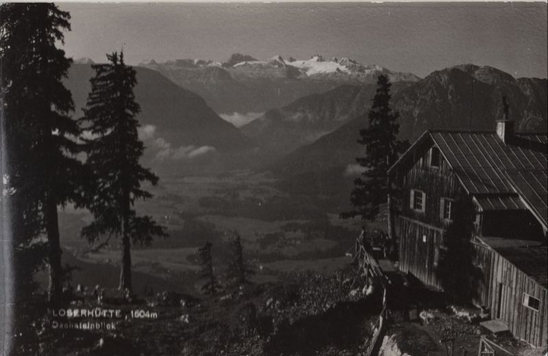Ansichtskarte Bad Aussee - Österreich - Loserhütte aus der Kategorie Bad Aussee