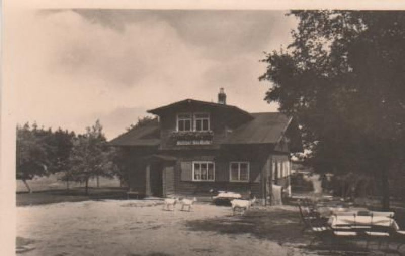 Ansichtskarte Ruhlaer Skihütte - ca. 1955 aus der Kategorie Ruhla