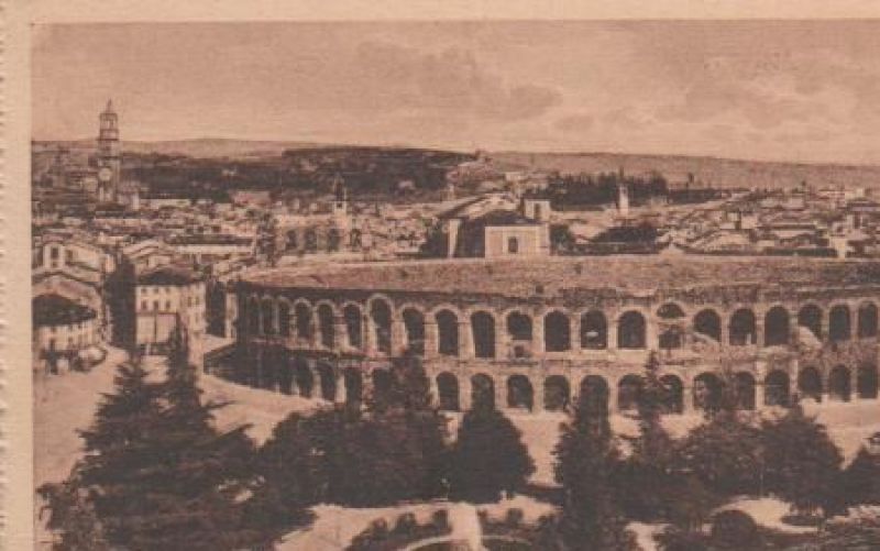 Ansichtskarte Italien - Verona - Arena - ca. 1935 aus der Kategorie Verona