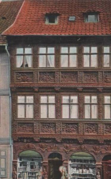 Ansichtskarte Wernigerode - Altes Haus - 1922 aus der Kategorie Wernigerode