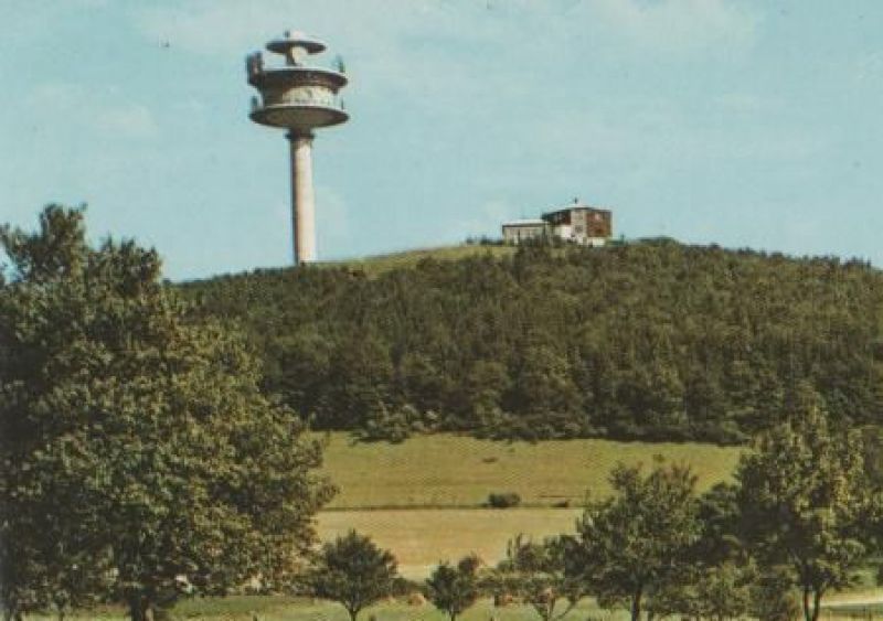 Ansichtskarte Lügde - Köterberg im Weserbergland - ca. 1975 aus der Kategorie Lügde