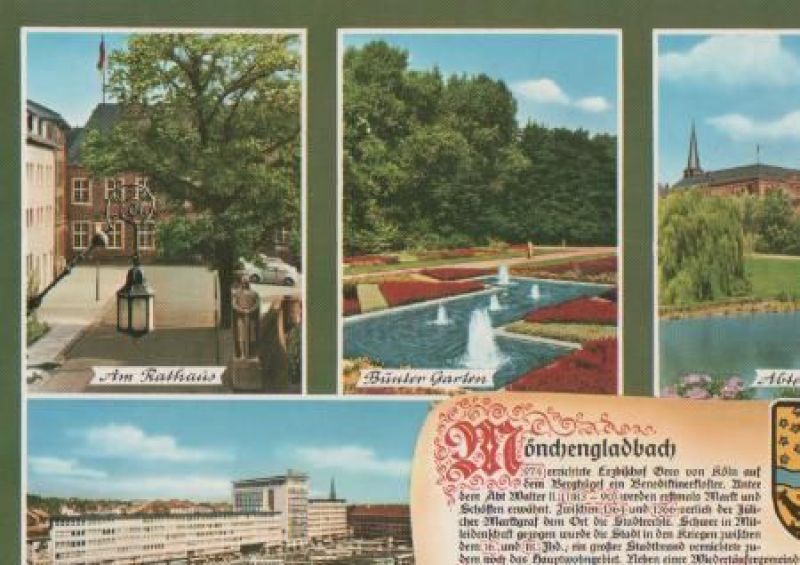 Ansichtskarte Mönchengladbach u.a. Haus Westland - ca. 1985 aus der Kategorie Mönchengladbach