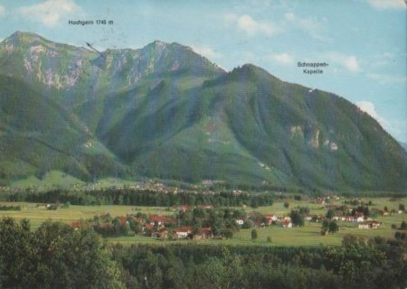 Ansichtskarte Hochgern - mit Schnappen-Kapelle - ca. 1980 aus der Kategorie Hochgern