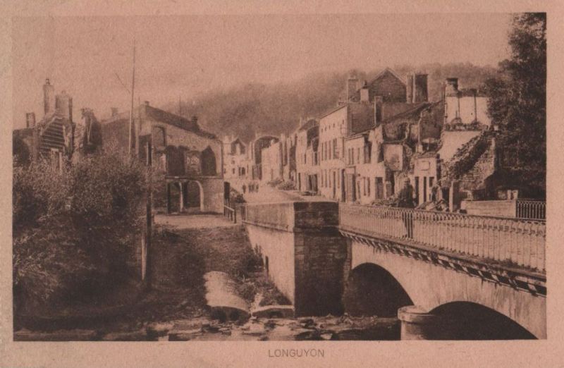 Ansichtskarte Frankreich - Longuyon - 1916 aus der Kategorie Longuyon