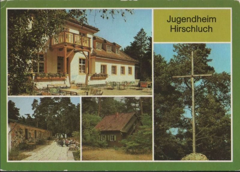 Ansichtskarte Storkow - Lugendheim Hirschluch - 1985 aus der Kategorie Storkow
