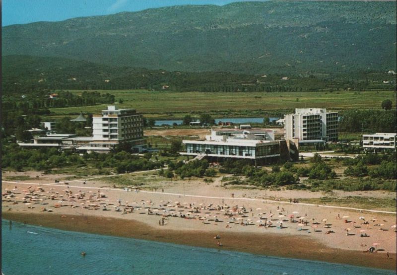 Ansichtskarte Ulcinj - Hotels - ca. 1980 aus der Kategorie Ulcinj