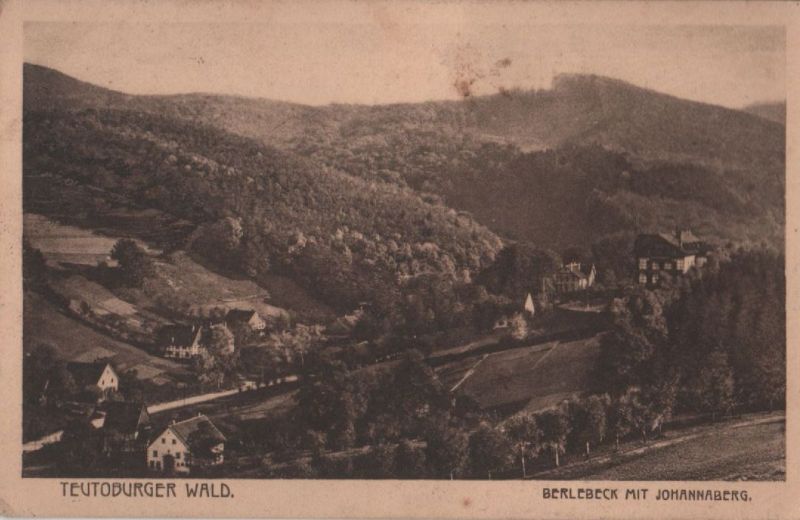 Ansichtskarte Detmold-Berlebeck - mit Johannaberg - ca. 1935 aus der Kategorie Berlebeck