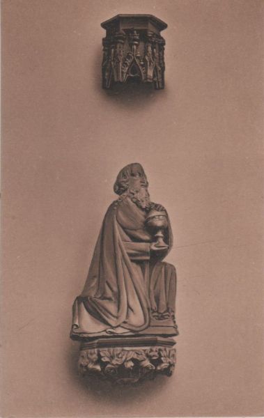 Ansichtskarte Miltenberg - Laurentiuskirche, Heiliger Melchior - 1909 aus der Kategorie Miltenberg