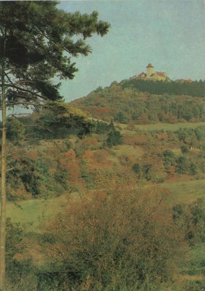 Ansichtskarte Arnstadt - Veste Wachsenburg - 1979 aus der Kategorie Arnstadt