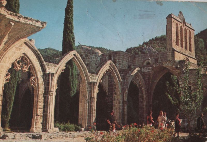 Ansichtskarte Zypern - Bellapais - Abtei - ca. 1975 aus der Kategorie Bellapais
