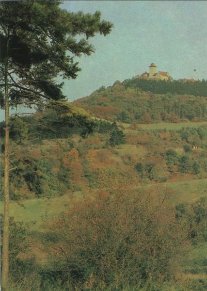 Ansichtskarte Arnstadt - Veste Wachsenburg - 1979 aus der Kategorie Arnstadt