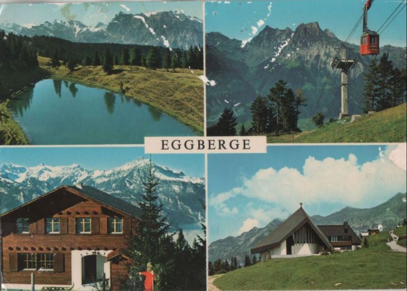Ansichtskarte Schweiz - Altdorf-Eggberge - mit Berghaus Birchwald - 1985 aus der Kategorie Eggberge