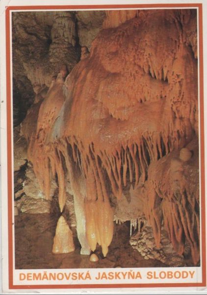 Ansichtskarte Slowakei - Demänowska Dolina - Demänovská jasky?a Slobody - 1990 aus der Kategorie Demänovska Dolina
