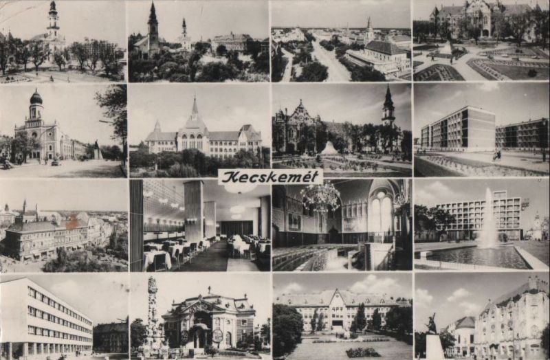 Ansichtskarte Ungarn - Kecskemet - 1971 aus der Kategorie Kecskemet
