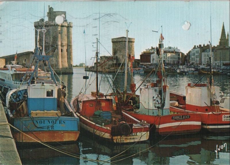 Ansichtskarte Frankreich - La Rochelle - Port - 1982 aus der Kategorie La Rochelle