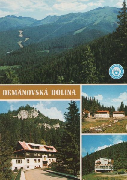 Ansichtskarte Slowakei - Demänowska Dolina - 3 Teilbilder - ca. 1980 aus der Kategorie Demänovska Dolina