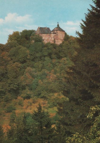Ansichtskarte Kirchen-Freusburg - Jugendherberge - 1978 aus der Kategorie Freusburg