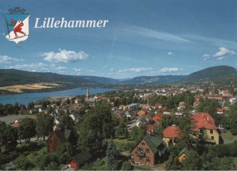 Ansichtskarte Norwegen - Lillehammer - ca. 1995 aus der Kategorie Lillehammer