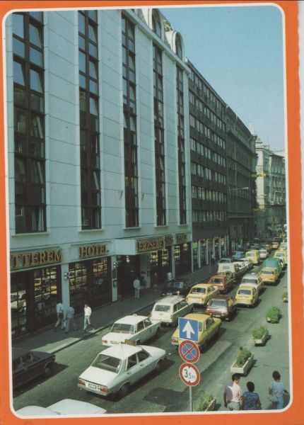 Ansichtskarte Ungarn - Budapest - Hotel Erzsebet - ca. 1985 aus der Kategorie Budapest