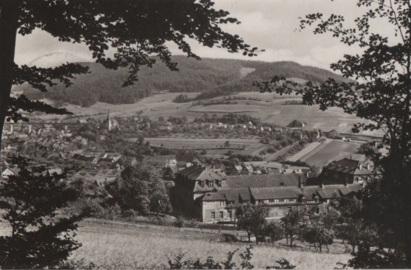Ansichtskarte Lengenfeld - Blick vom Schloßberg aus der Kategorie Lengenfeld