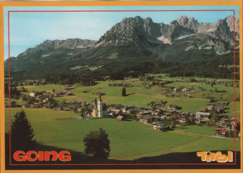 Ansichtskarte Going - Österreich - Blick von oben aus der Kategorie Going