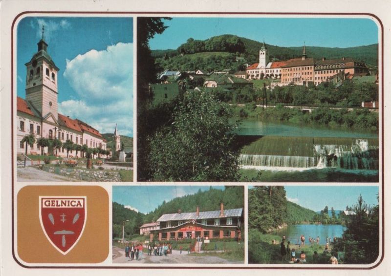Ansichtskarte Gelnica - Slowakei - 4 Bilder aus der Kategorie Gelnica