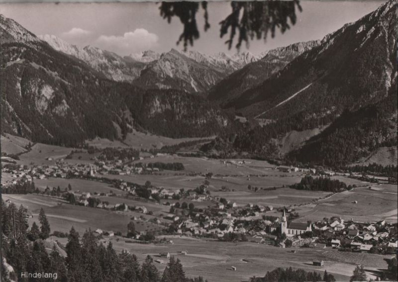 Ansichtskarte Bad Hindelang - Allgäuer Alpen aus der Kategorie Bad Hindelang