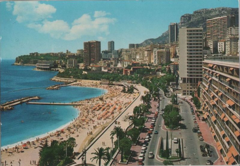 Ansichtskarte Monte Carlo - Monaco - Promenade aus der Kategorie Monte Carlo