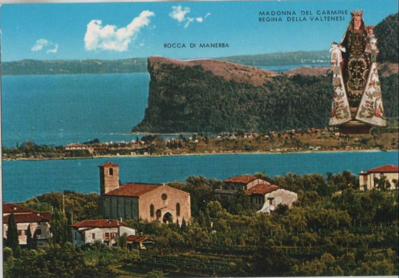 Ansichtskarte Gardasee - Italien - Santuario del Carmine aus der Kategorie Gardasee