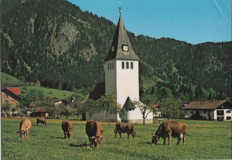 Ansichtskarte Bad Oberdorf - Kirche aus der Kategorie Bad Oberdorf