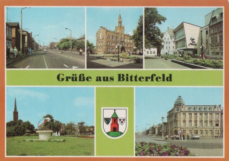 Ansichtskarte Bitterfeld - 5 Bilder aus der Kategorie Bitterfeld
