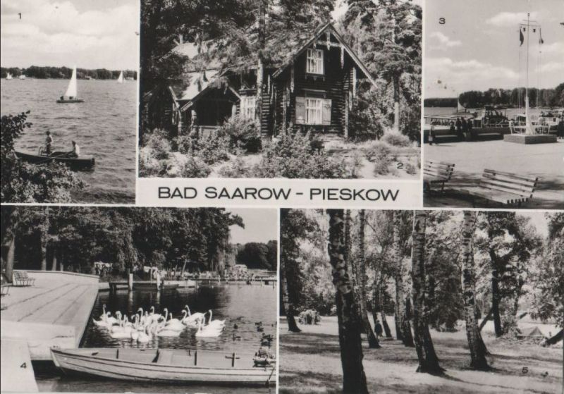Ansichtskarte Bad Saarow-Pieskow - 5 Bilder aus der Kategorie Bad Saarow