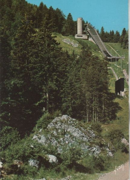 Ansichtskarte saint-n - Frankreich - Sprungschanze aus der Kategorie Saint-Nizier-du-Moucherotte