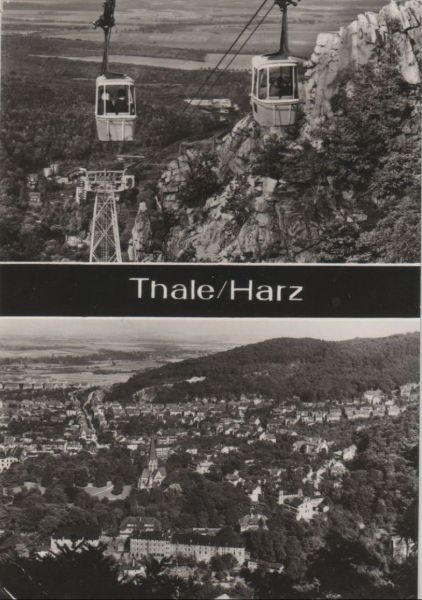 Ansichtskarte Thale - 2 Bilder aus der Kategorie Thale