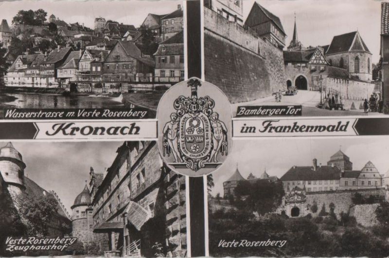 Ansichtskarte Kronach - 4 Bilder aus der Kategorie Kronach