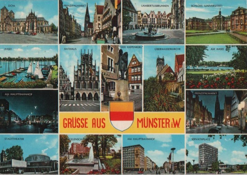 Ansichtskarte Münster - 15 Bilder aus der Kategorie Münster