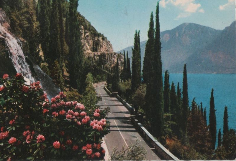 Ansichtskarte Gardasee - Italien - westliche Gardastraße aus der Kategorie Gardasee