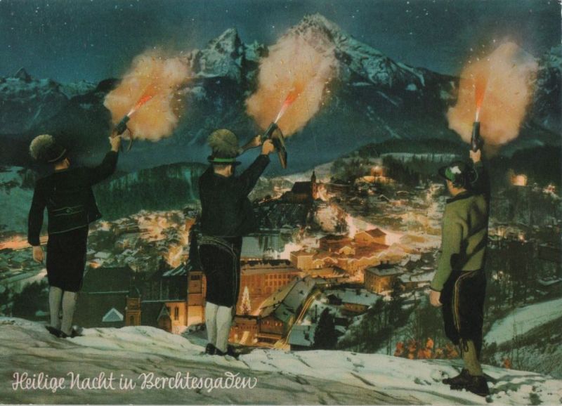 Ansichtskarte Berchtesgaden Heilige Nacht aus der Kategorie Berchtesgaden