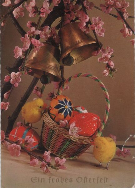 Ansichtskarte Frohes Osterfest Küken aus der Kategorie Ostern