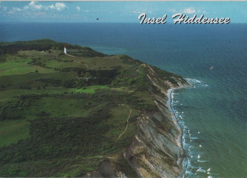 Ansichtskarte Hiddensee - Partie an der Ostsee aus der Kategorie Hiddensee