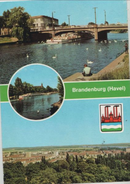 Ansichtskarte Brandenburg, Havel - 3 Bilder aus der Kategorie Brandenburg, Havel