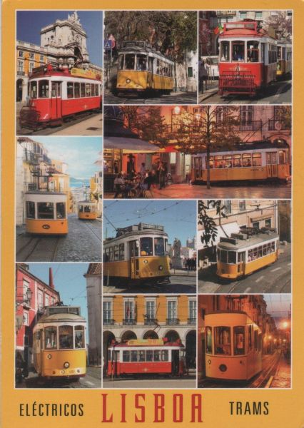 Ansichtskarte Lissabon - Lisboa - Portugal - 10 Bilder aus der Kategorie Lissabon
