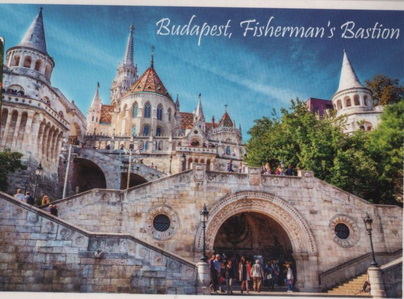 Ansichtskarte Budapest - Ungarn - Fisherman Bastion aus der Kategorie Budapest